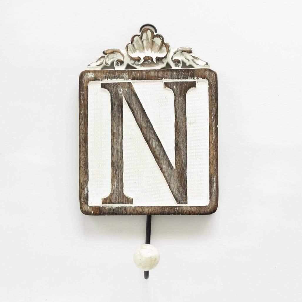 Letter Wall Hook / N