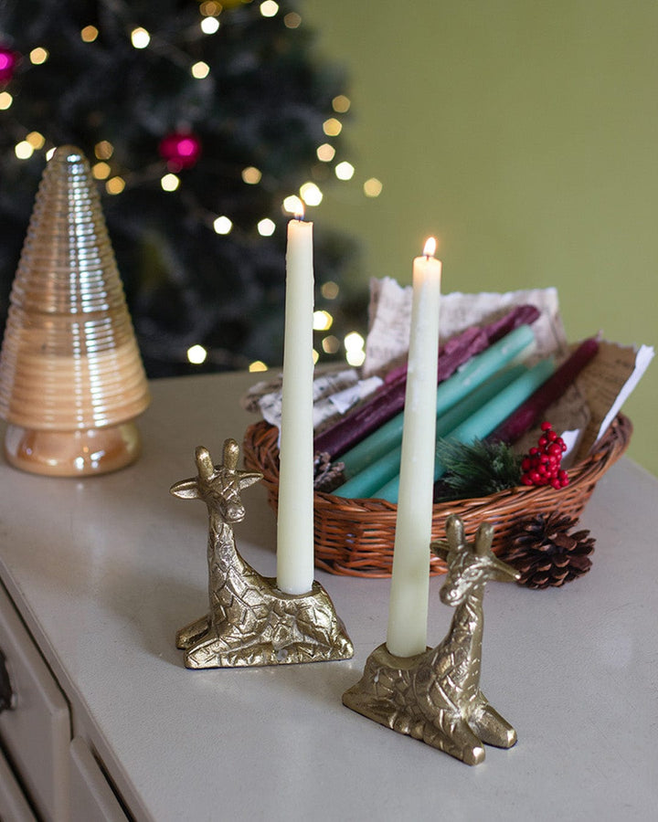 Buy Giraffe Metal Candle Holders - Set of 2 Online | Wishing Chair