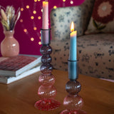 Lighting Kefi Borosilicate Candle Holders - Set of 2