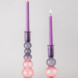 Lighting Kefi Borosilicate Candle Holders - Set of 2