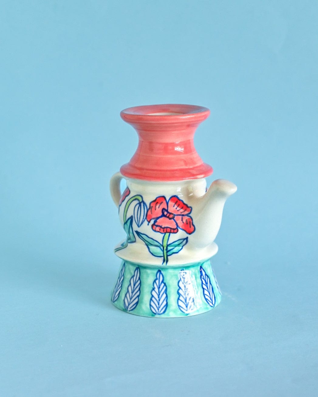 Lighting Moonflower Handpainted Candle holder