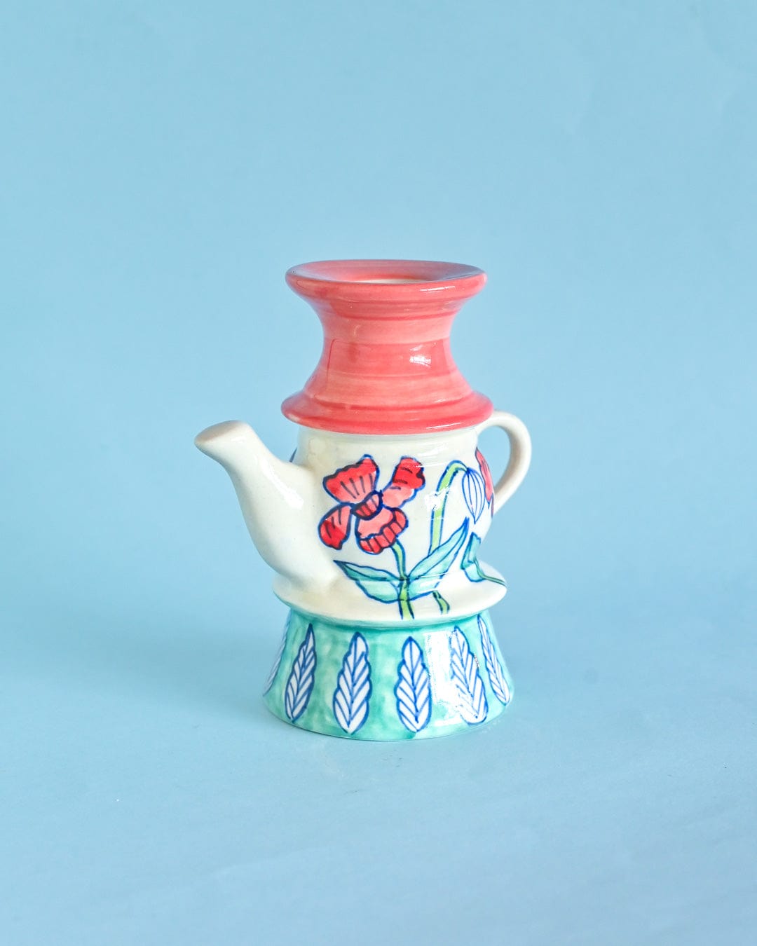 Lighting Moonflower Handpainted Candle holder