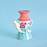 Lighting Moonflower Handpainted Candle holder
