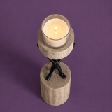 Lighting Orion - Wood Men Candle Stand - Large
