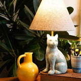 Lighting So Fierce Panther Lamp - Green With Pink Dots