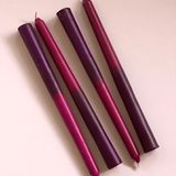 Lighting Tapered Vanilla Candles - Set of 4