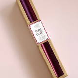 Lighting Tapered Vanilla Candles - Set of 4