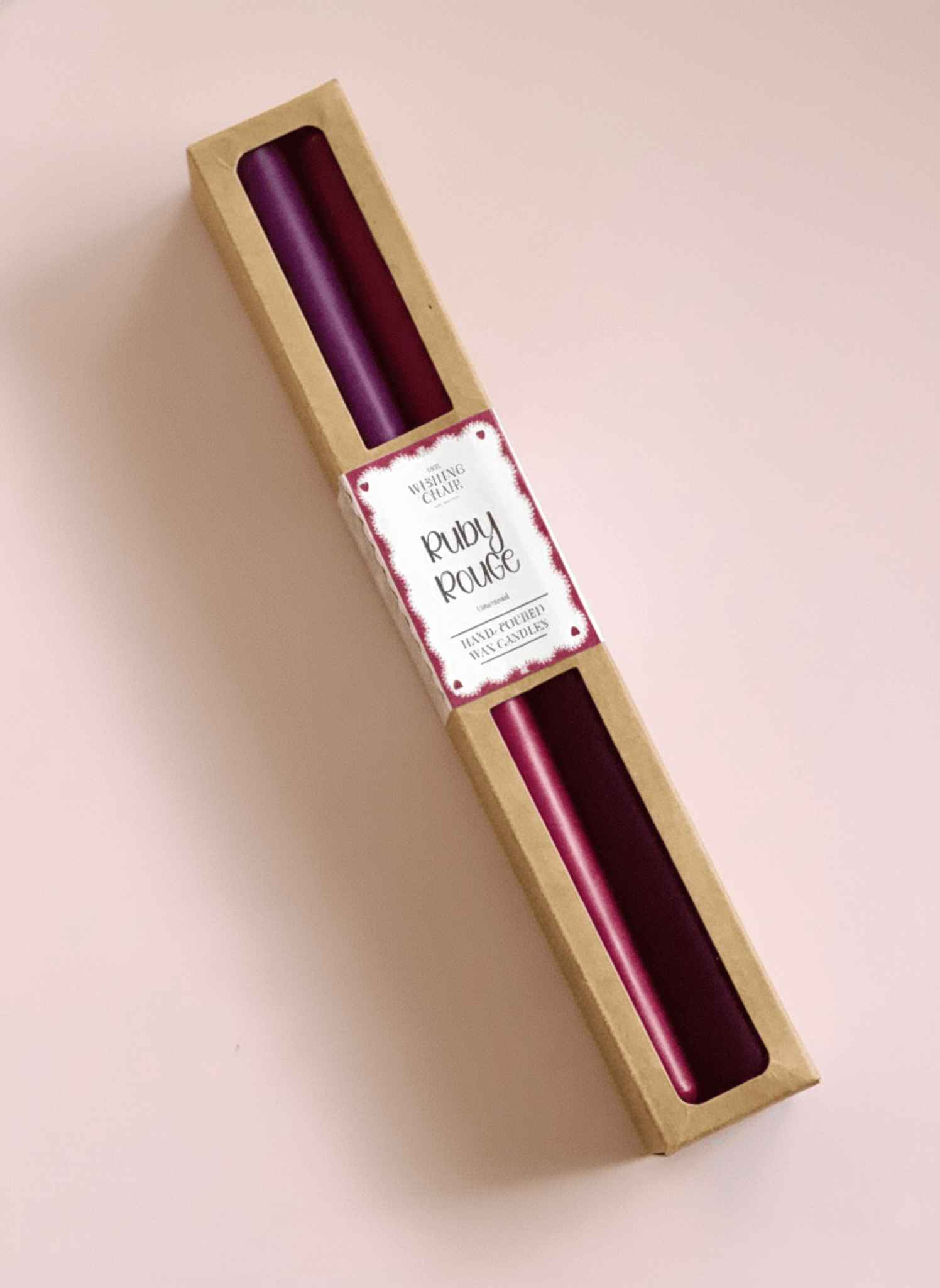 Lighting Tapered Vanilla Candles - Set of 4