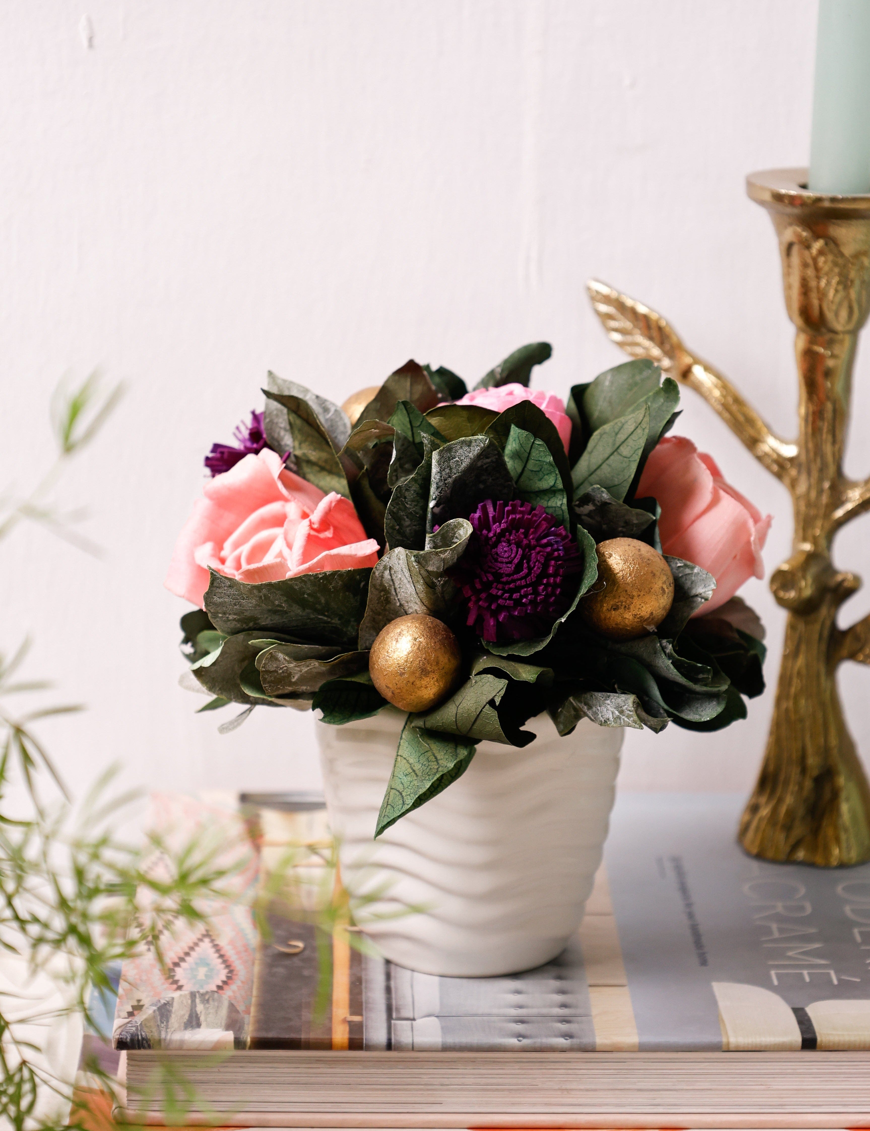 Magique by The Wishing Chair - Botanical Still Life Dried Flowers Table Décor