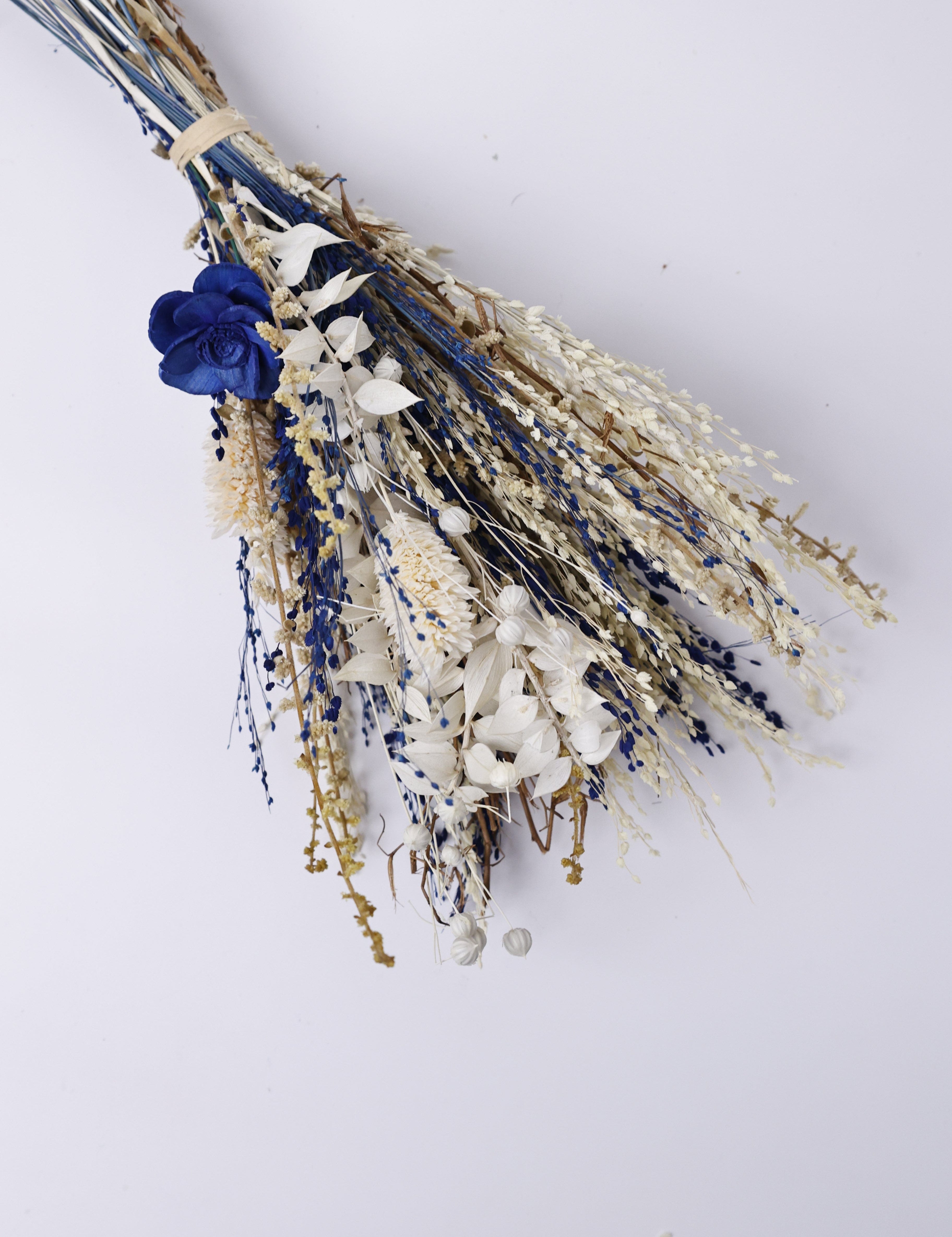 Magique by The Wishing Chair - Celeste Dried Flowers & Glass Vase