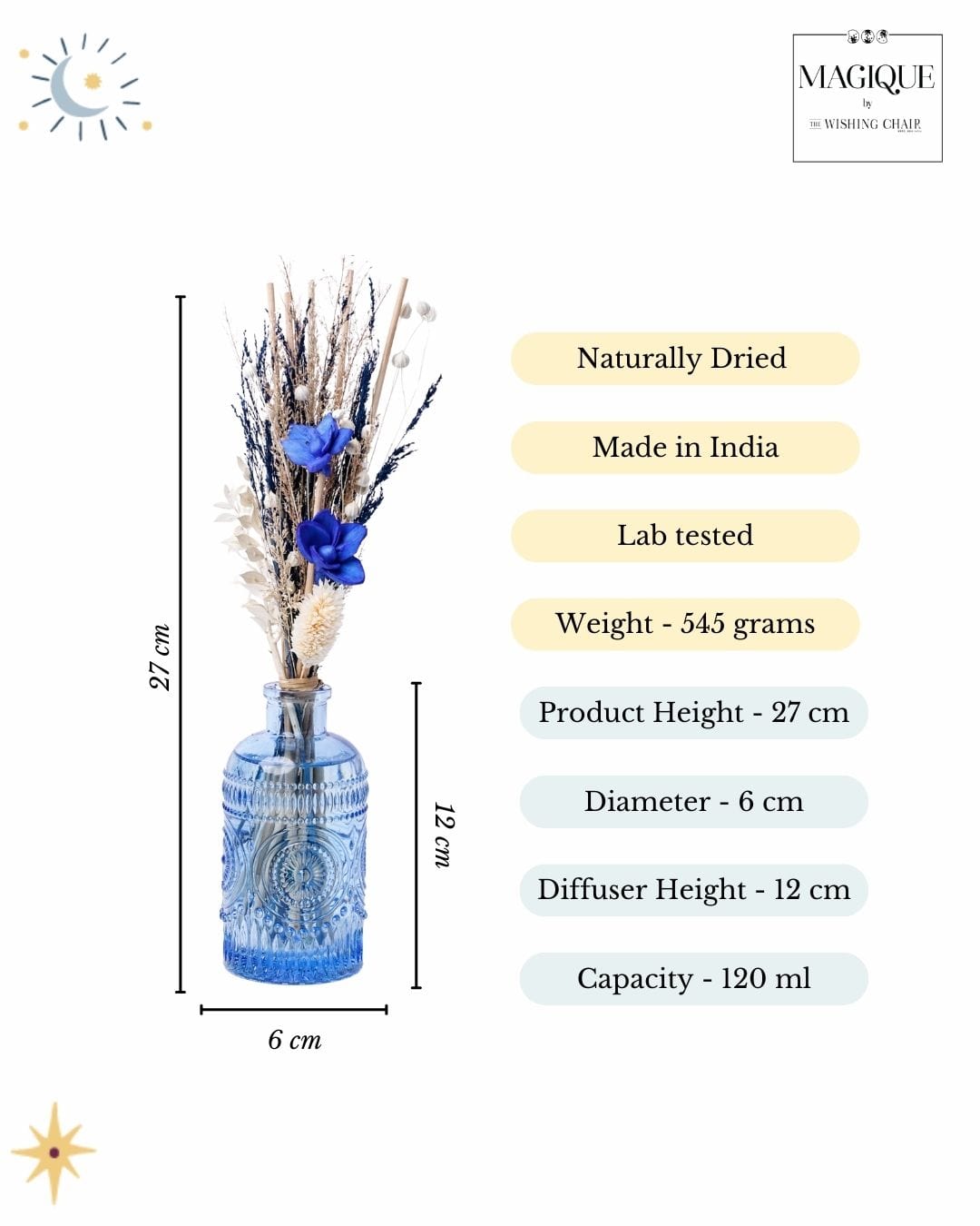 Magique by The Wishing Chair Dusky Citrus Diffuser