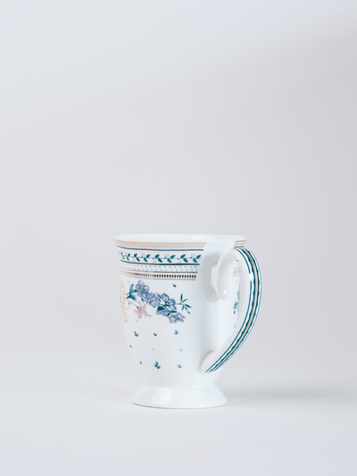 Magique by The Wishing Chair - Emerald Ribbon Fine China Ceramic Collection - Coffee Mug