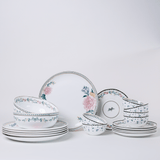 Magique by The Wishing Chair - Emerald Ribbon Fine China Ceramic Collection - Dinner Set - 20 pieces