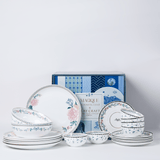 Magique by The Wishing Chair - Emerald Ribbon Fine China Ceramic Collection - Dinner Set - 20 pieces
