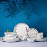 Magique by The Wishing Chair - Emerald Ribbon Fine China Ceramic Collection - Dinner Set - 20 pieces