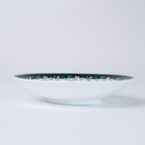 Magique by The Wishing Chair - Emerald Ribbon Fine China Ceramic Collection - Pasta Plates - Set of 2