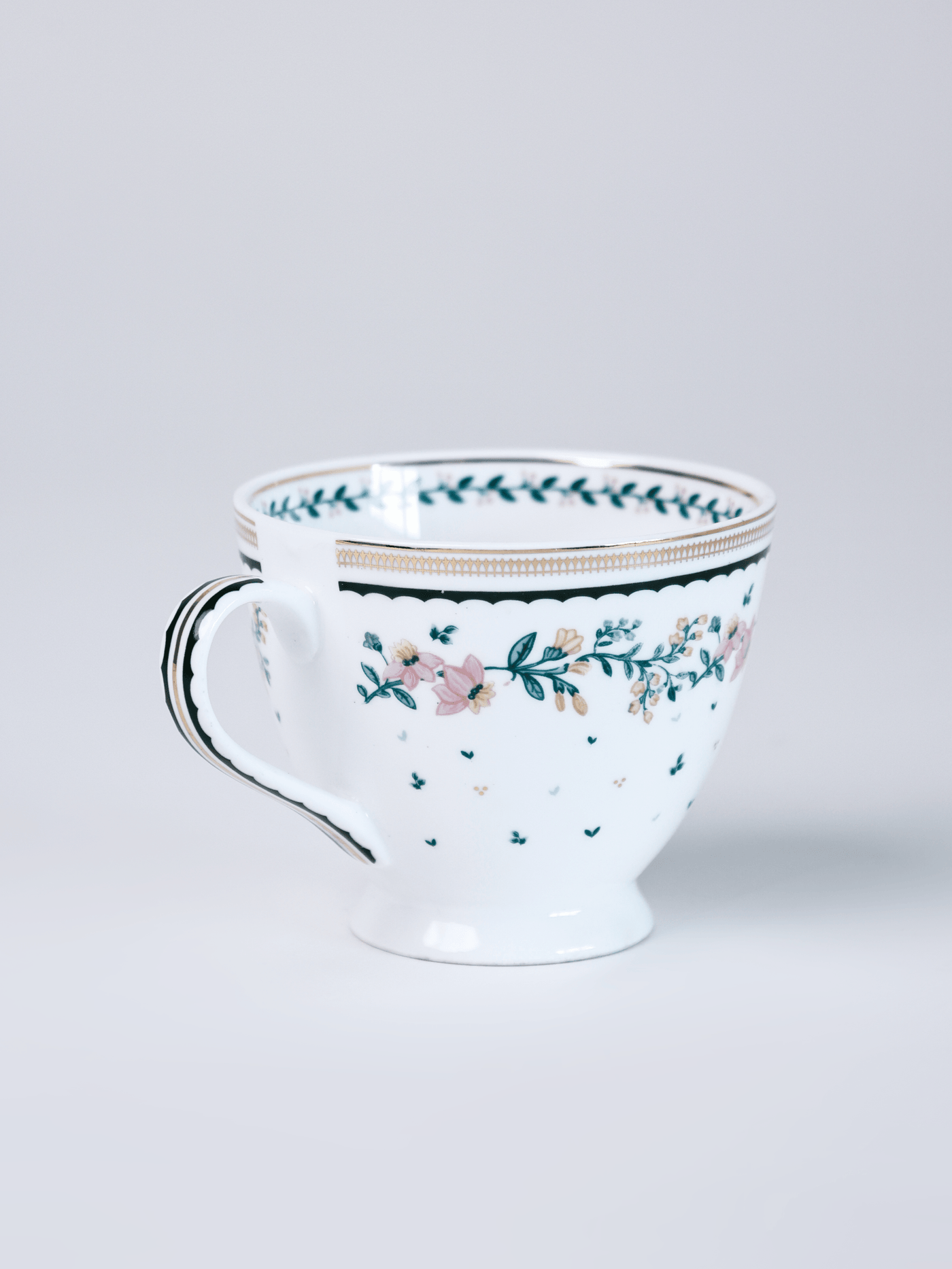 Magique by The Wishing Chair - Emerald Ribbon Fine China Ceramic Collection - Teaset - 15 pieces