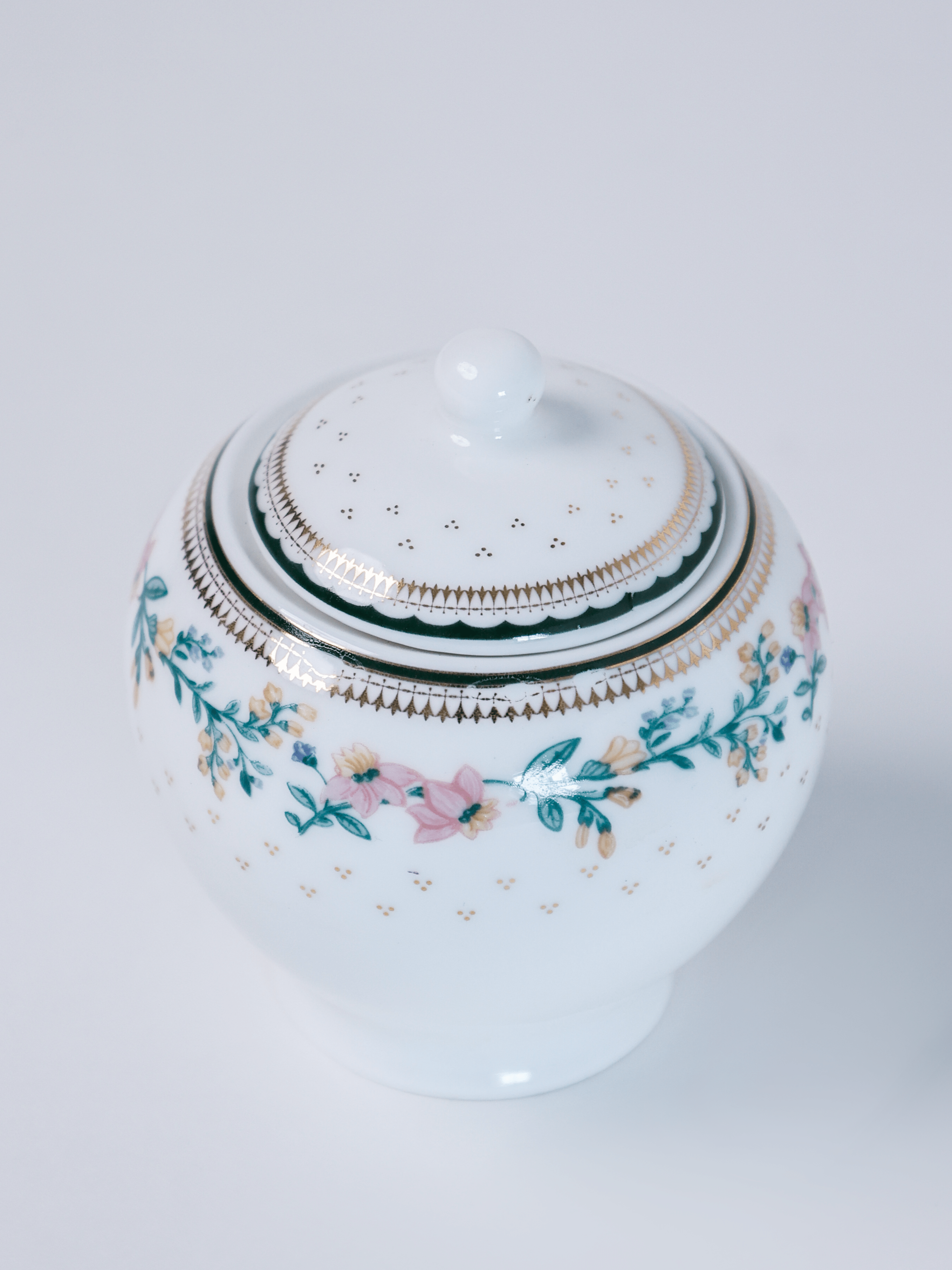 Magique by The Wishing Chair - Emerald Ribbon Fine China Ceramic Collection - Teaset - 15 pieces