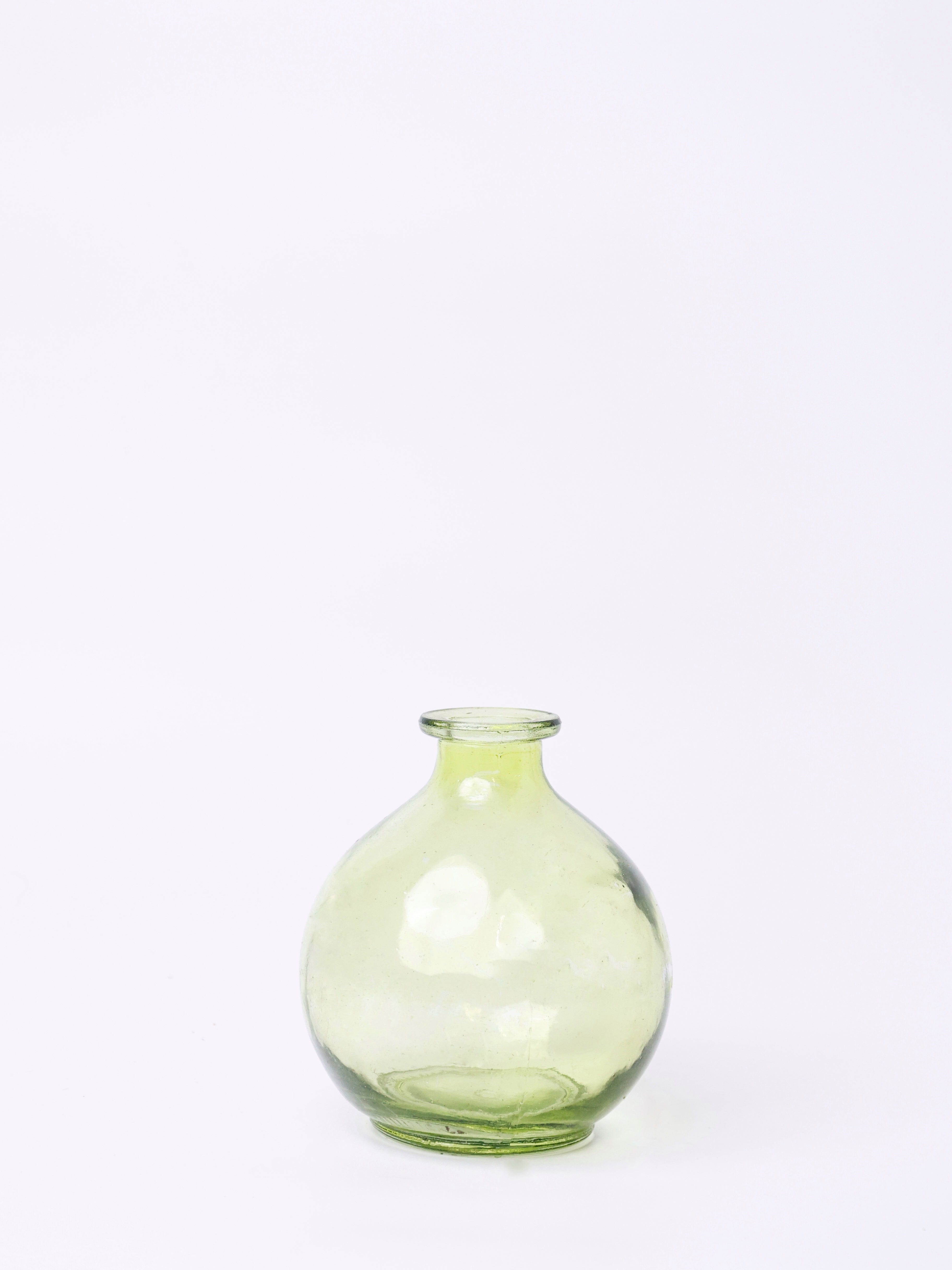 Magique by The Wishing Chair - Jade Dried Flowers & Glass Vase