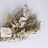 Magique by The Wishing Chair - Jade Dried Flowers & Glass Vase
