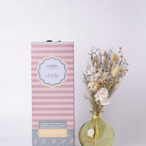 Magique by The Wishing Chair - Jade Dried Flowers & Glass Vase