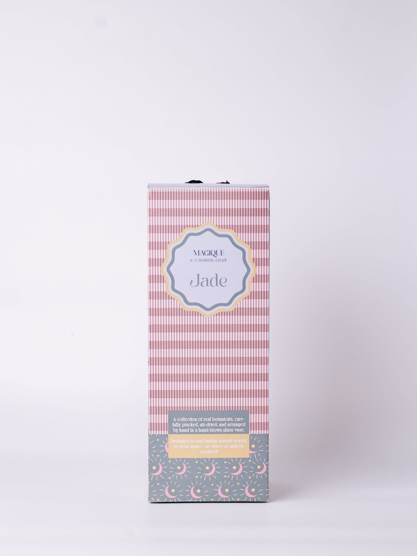 Magique by The Wishing Chair - Jade Dried Flowers & Glass Vase