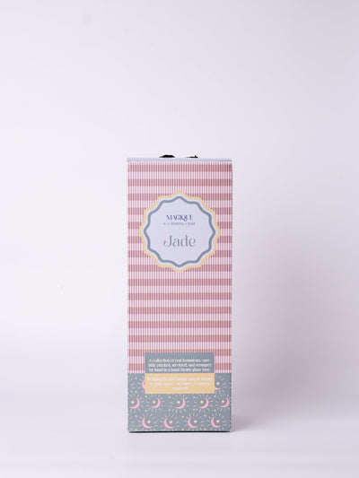 Magique by The Wishing Chair - Jade Dried Flowers & Glass Vase