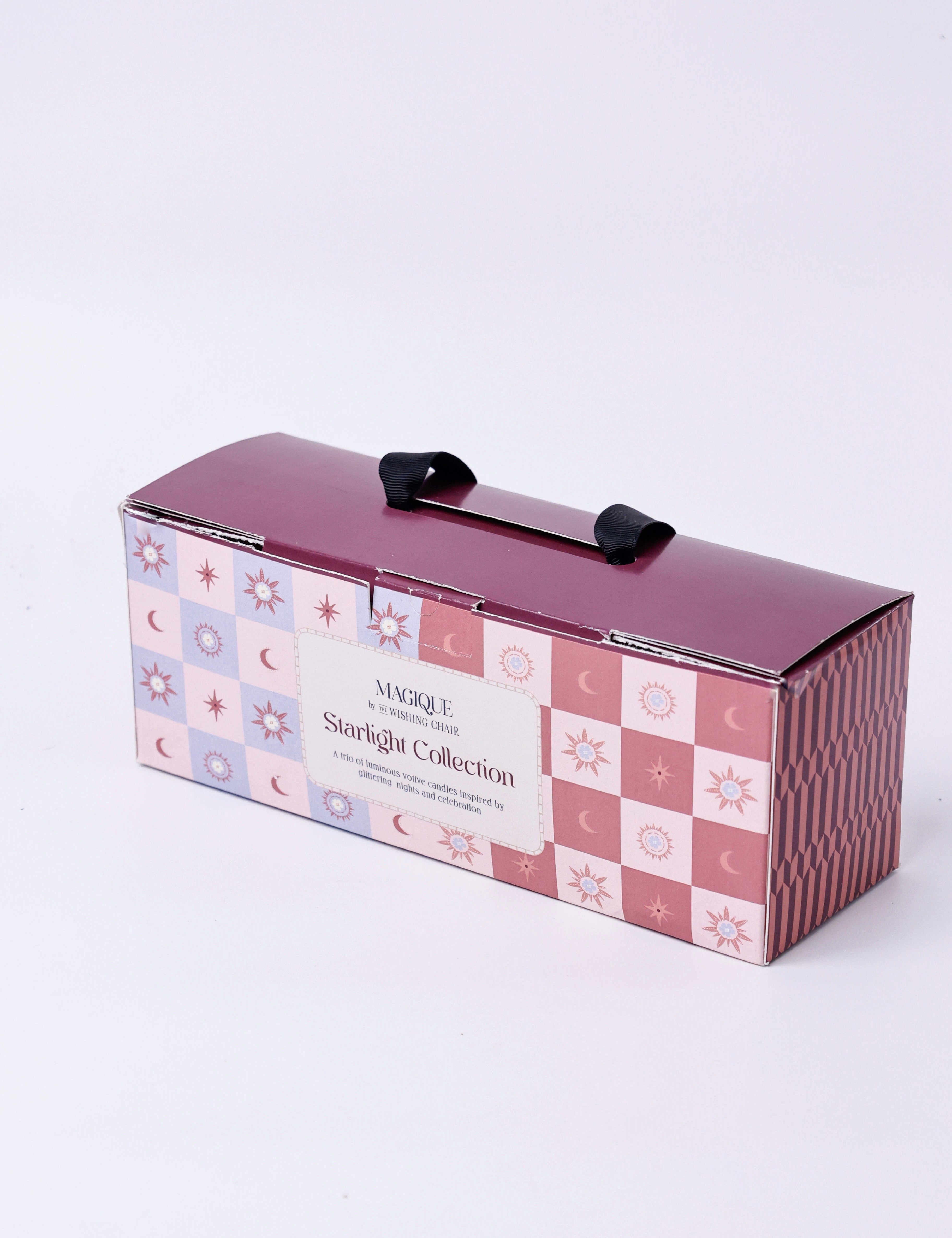 Magique by The Wishing Chair - Starlight Collection 3 Candle Votives Gift Box