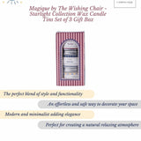 Magique by The Wishing Chair - Starlight Collection Wax Candle Tins Set of 3 Gift Box