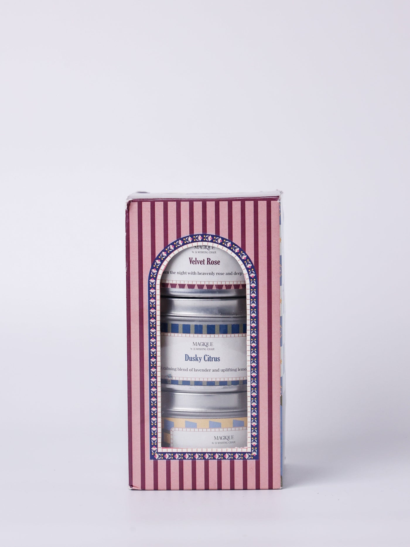 Magique by The Wishing Chair - Starlight Collection Wax Candle Tins Set of 3 Gift Box