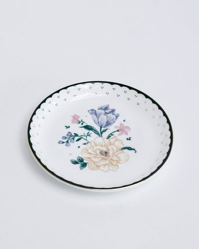 Magique by The Wishing Chair x ClayCraft :  Emerald Ribbon - Amber Giftbox | Set of 4 Snack Plates & Serving Platter
