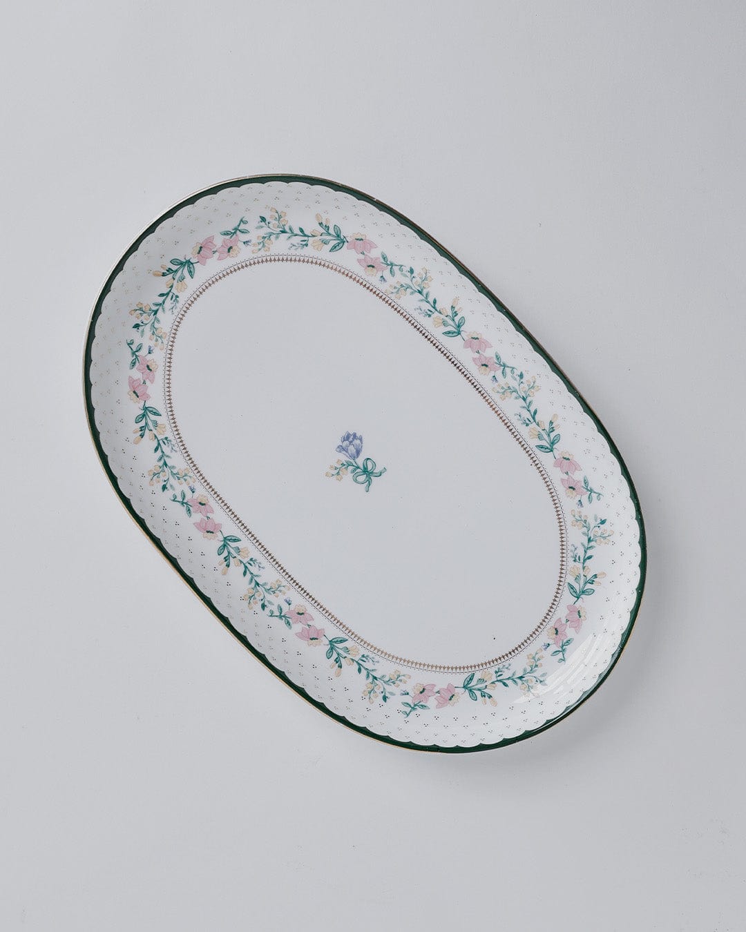 Magique by The Wishing Chair x ClayCraft :  Emerald Ribbon - Glow Giftbox | Set of 2 bowls & Platter