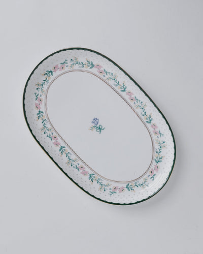 Magique by The Wishing Chair x ClayCraft :  Emerald Ribbon - Glow Giftbox | Set of 2 bowls & Platter