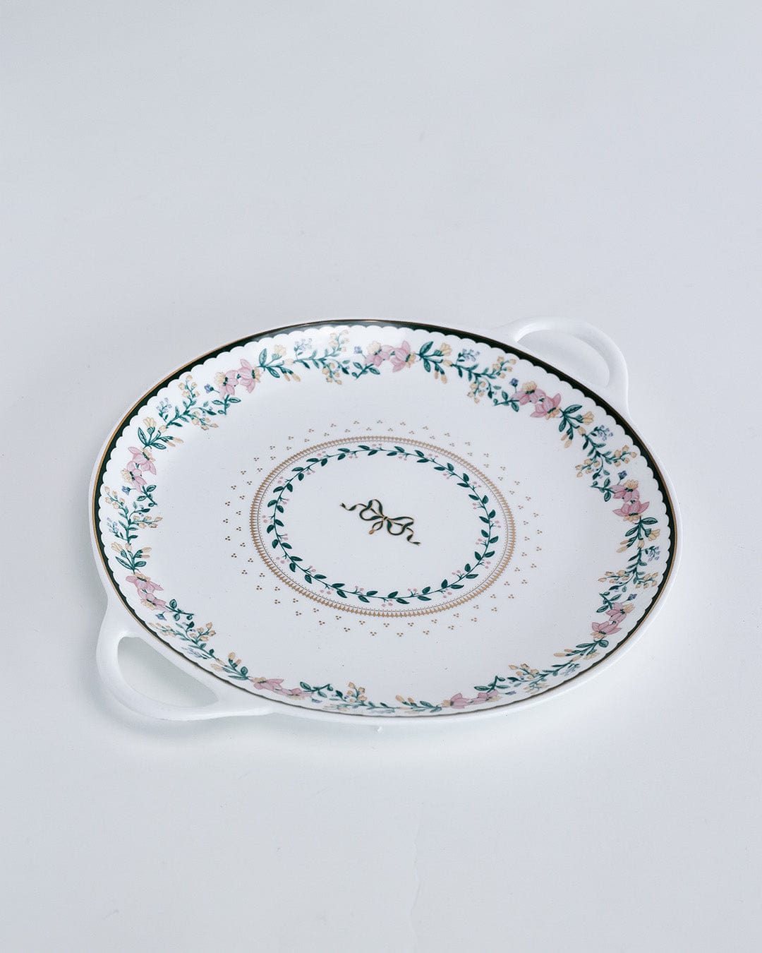 Magique by The Wishing Chair x ClayCraft :  Emerald Ribbon - Lustre Giftbox | Set of 2 Mugs & Tawa Platter