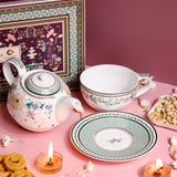 Magique by The Wishing Chair x ClayCraft : Emerald Ribbon - Tea for One Set