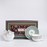 Magique by The Wishing Chair x ClayCraft : Emerald Ribbon - Tea for One Set