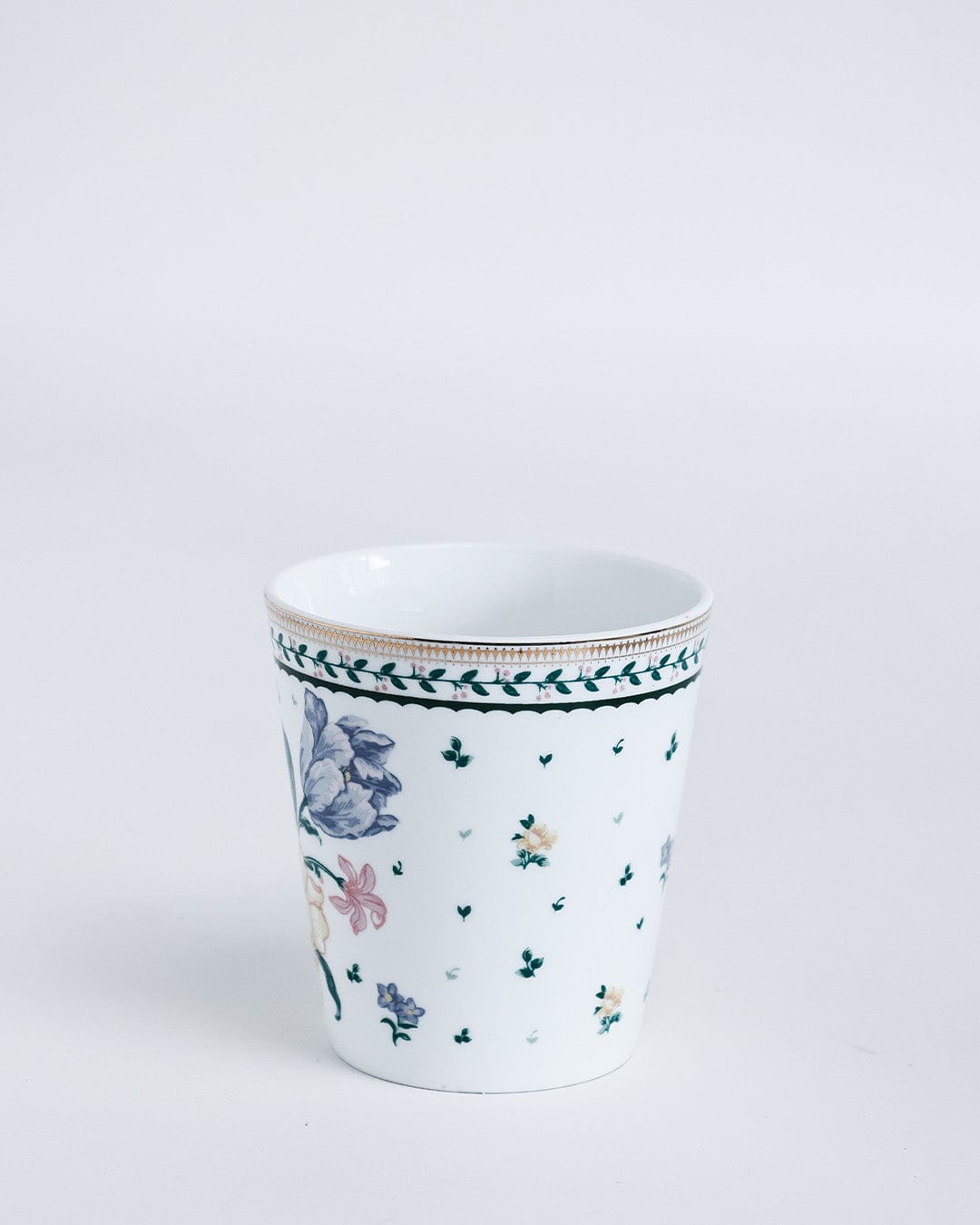 Magique by The Wishing Chair x ClayCraft :  Emerald Ribbon - Twilight Bloom Giftbox | Set of 4 Snack Plates and 4 Mugs