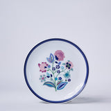 Magique by The Wishing Chair x ClayCraft: Indigo Chintz dinner set - 6 dinner plates, 6 snack plates, 6 bowls & 2 soup bowls