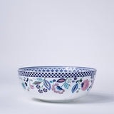 Magique by The Wishing Chair x ClayCraft: Indigo Chintz dinner set - 6 dinner plates, 6 snack plates, 6 bowls & 2 soup bowls