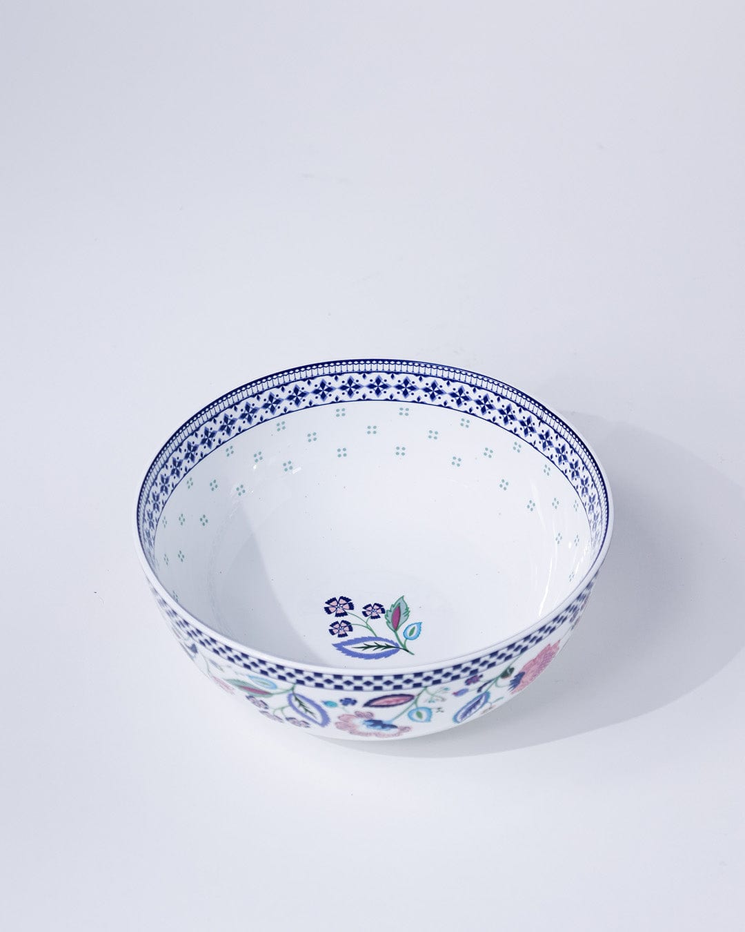 Magique by The Wishing Chair x ClayCraft: Indigo Chintz dinner set - 6 dinner plates, 6 snack plates, 6 bowls & 2 soup bowls