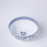 Magique by The Wishing Chair x ClayCraft: Indigo Chintz dinner set - 6 dinner plates, 6 snack plates, 6 bowls & 2 soup bowls
