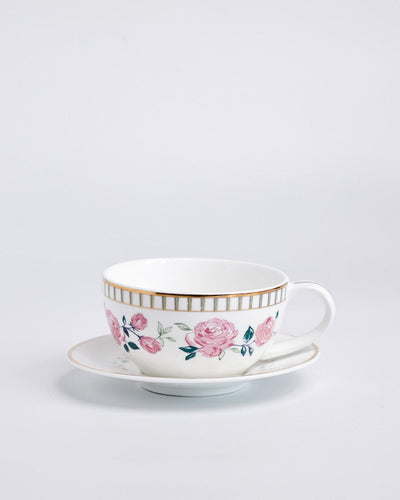 Magique by The Wishing Chair x ClayCraft : Portrait of a Rose - Tea for One Set