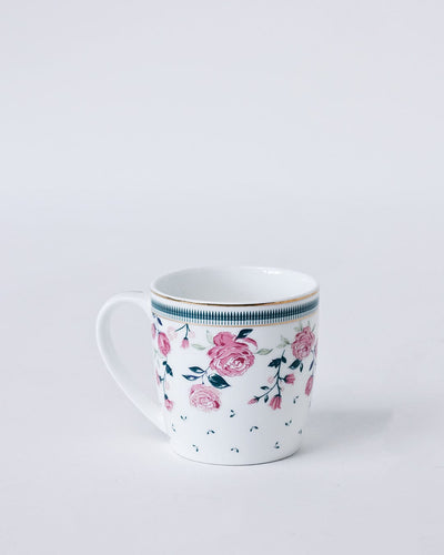 Magique by The Wishing Chair x ClayCraft : Portrait of Rose - Celebrations Giftbox | Set of 4 Mugs & Platter