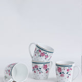 Magique by The Wishing Chair x ClayCraft : Portrait of Rose - Celebrations Giftbox | Set of 4 Mugs & Platter