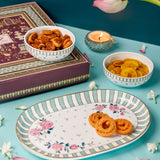 Magique by The Wishing Chair x ClayCraft : Portrait of Rose - Glow Giftbox | Set of 2 bowls & Platter