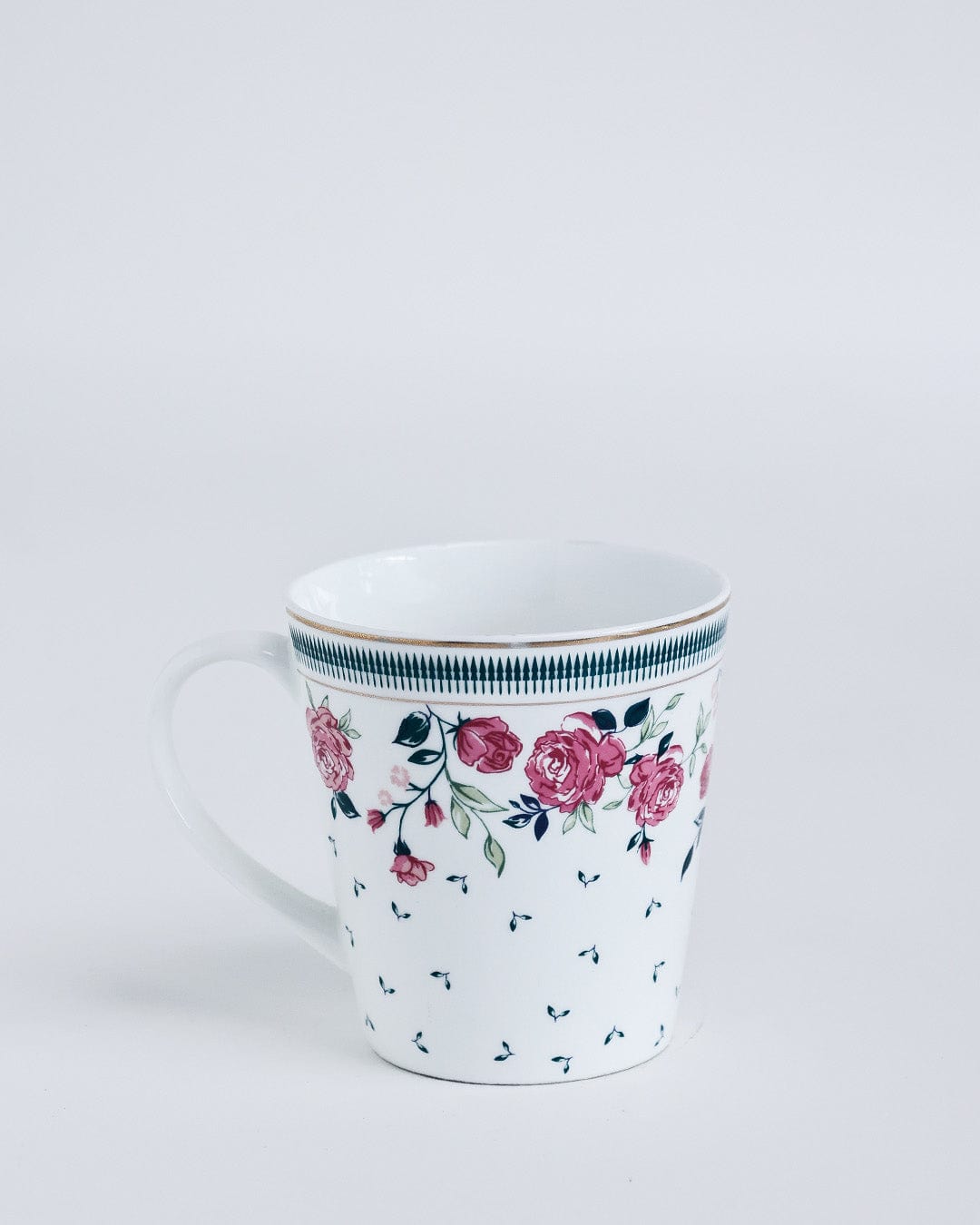 Magique by The Wishing Chair x ClayCraft : Portrait of Rose - Lustre Giftbox | Set of 2 Mugs & Tawa Platter