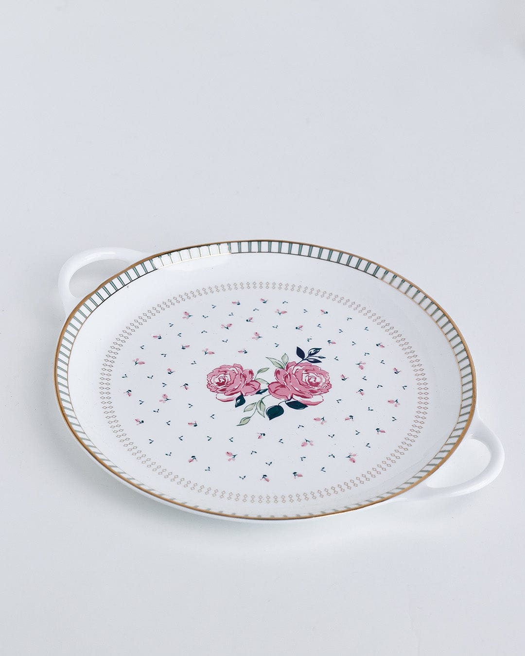 Magique by The Wishing Chair x ClayCraft : Portrait of Rose - Lustre Giftbox | Set of 2 Mugs & Tawa Platter