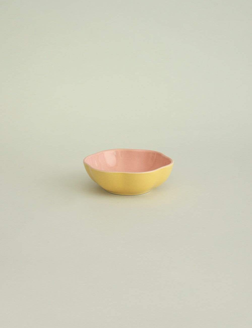 Magnolia Sky Handpainted Chip & Dip Platter