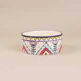 Magnolia Sky Handpainted Nut Bowl - Set Of 2