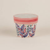 Magnolia Sky Handpainted Planter